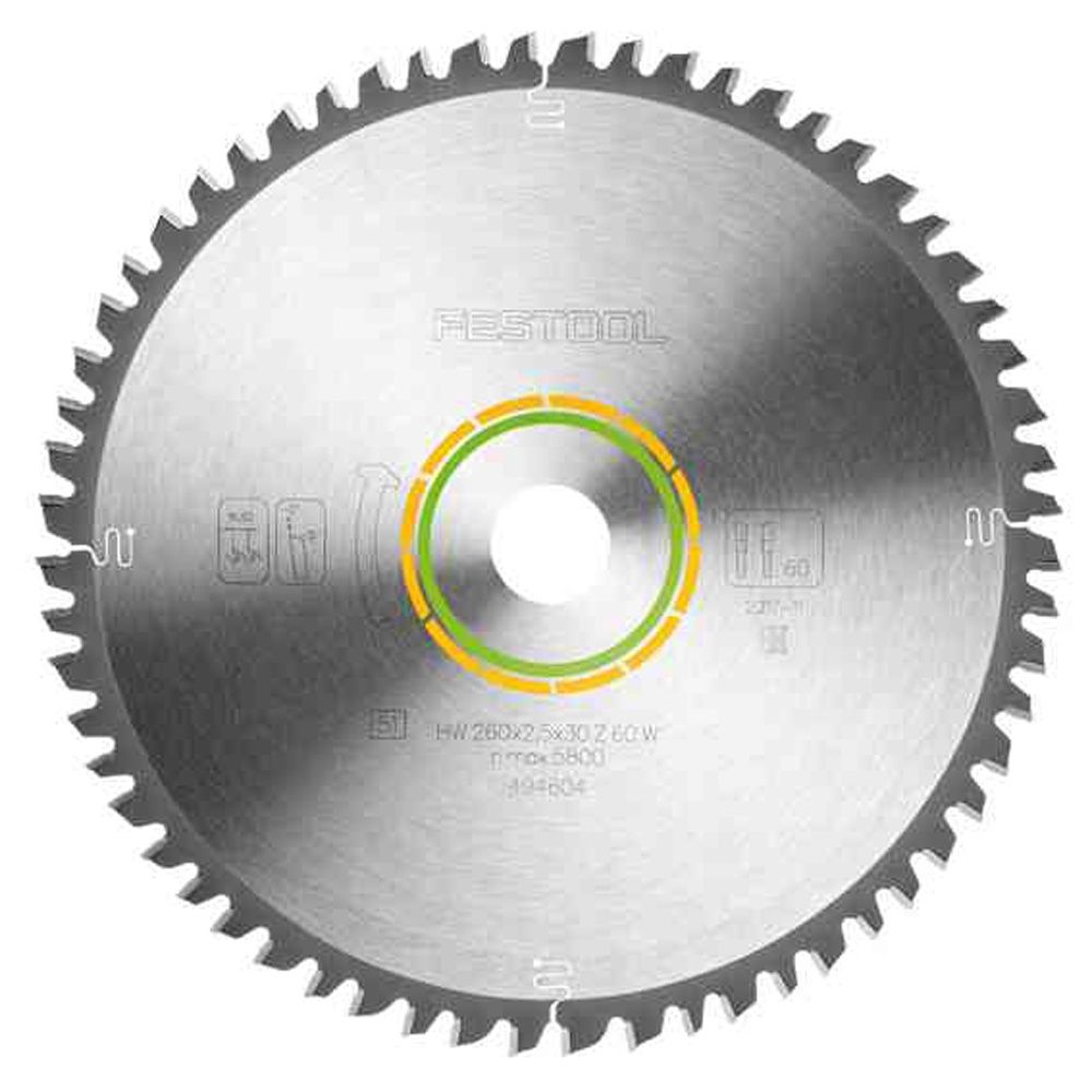 Festool 260mm 60T Universal Saw Blade 494604