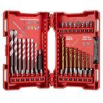 Milwaukee Shockwave Impact Screwdriver Drill Bit Set 39 Piece 4932479853