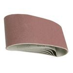Silverline 100 x 610mm  Sanding Belts 120 Grit Pack of 5 846448