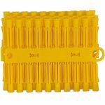 Talon P1TT Plastic Plugs Yellow-Y PLUG Pack of 1000