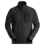 Snickers 80420404005 Black FlexiWork Fleece Jacket Size Medium