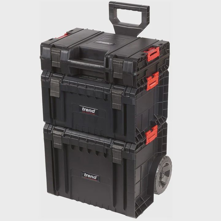 Trend MS/T/SET3/A ProTransit Tool Box Storage Set 3 Piece Heavy Duty with Wheeled