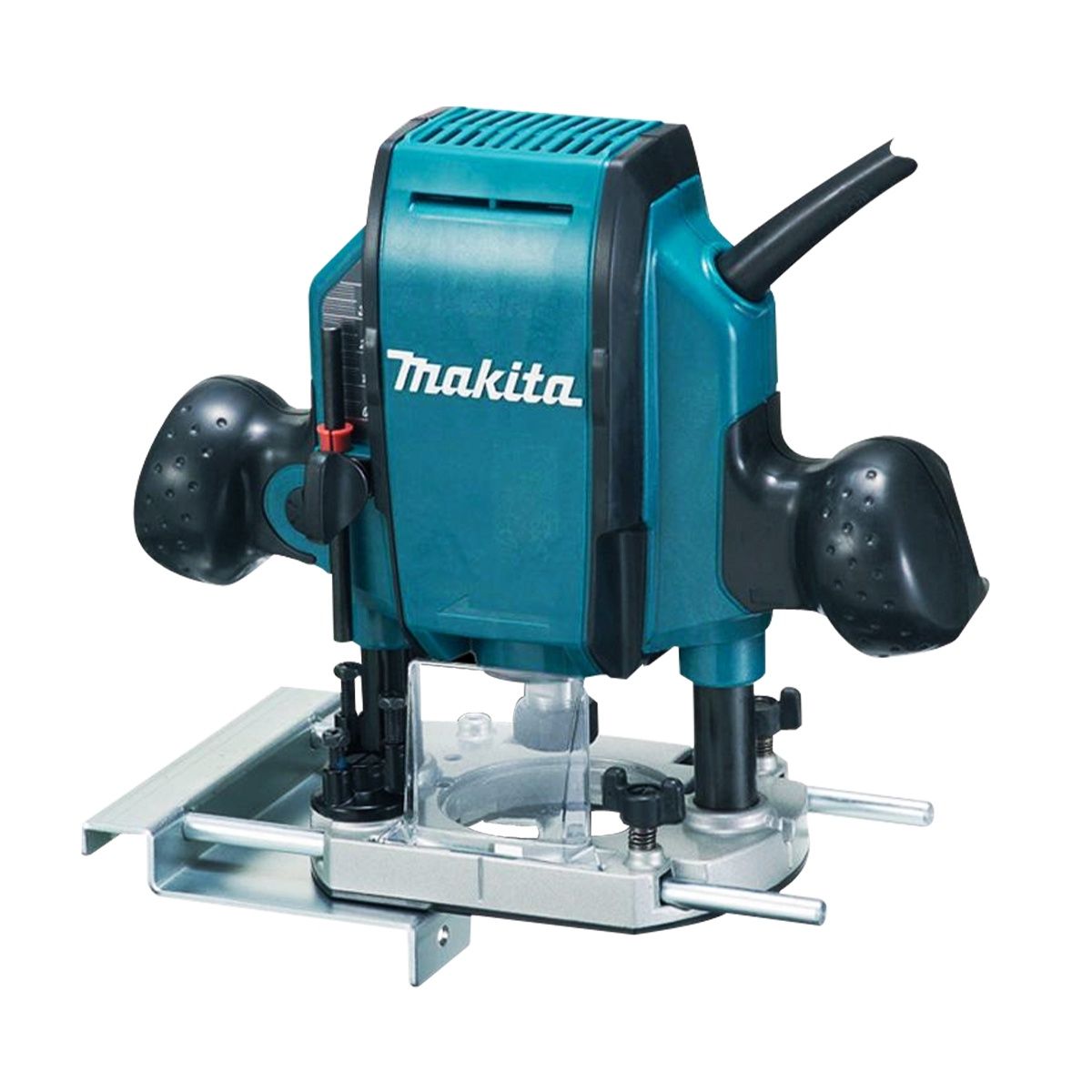 Makita RP0900X/2 Heavy Duty 1/4&quot; or 3/8&quot; Plunge Router 240V In Case