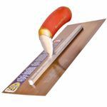 Marshalltown Gold Stainless Steel Blade Permashape Trowel 13 x 5&quot; MPB13GSD