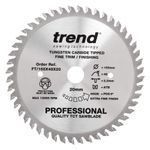 Trend FT/165X48X20 165mm x 48 Teeth x 20mm Plunge Saw Blade
