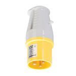 PowerMaster 16A 3 Pin Industrial Male Electrical Plug Socket 110V - 583263