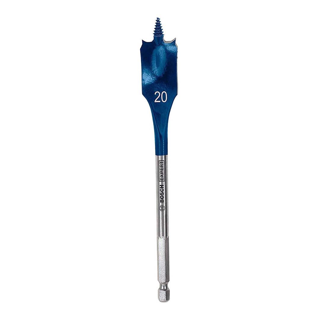 Bosch Expert Selfcut Spade Flat Wood Drill Bit 20 x 152mm Hex Shank 1/4&quot; 2608900319