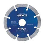 Mexco 115mm Concrete Professional Grade Diamond Blade Cutting Disc GPX1011522