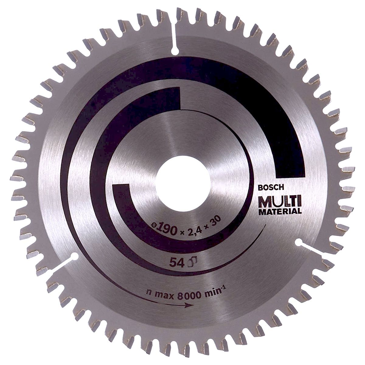 Bosch 190mm 54T Multi Material Circular Saw Blade 2608640509