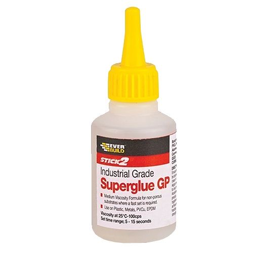 Everbuild CYN20 Industrial Superglue General Purpose 20g