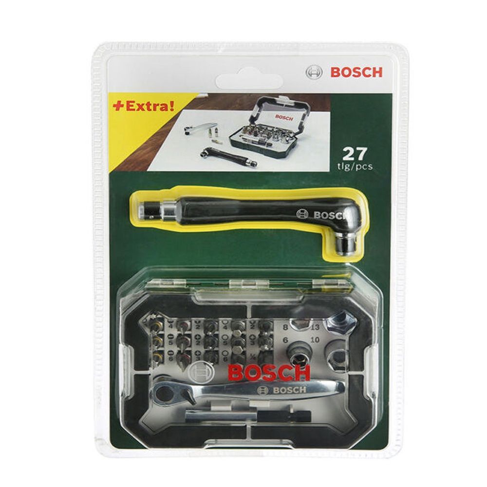 Bosch 2607017392 26 Pieces SDB-set &amp; Double Ended bit driver