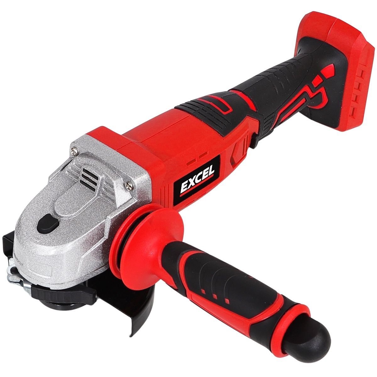 Excel 18V Cordless 115mm Angle Grinder (Battery &amp; Charger Not Included)