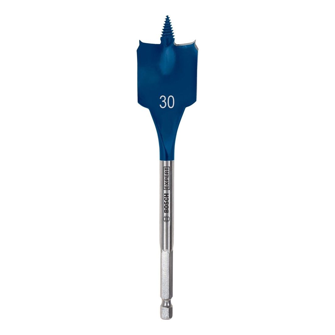 Bosch Expert Selfcut Spade Flat Wood Drill Bit 30 x 152mm Hex Shank 1/4&quot; 2608900325