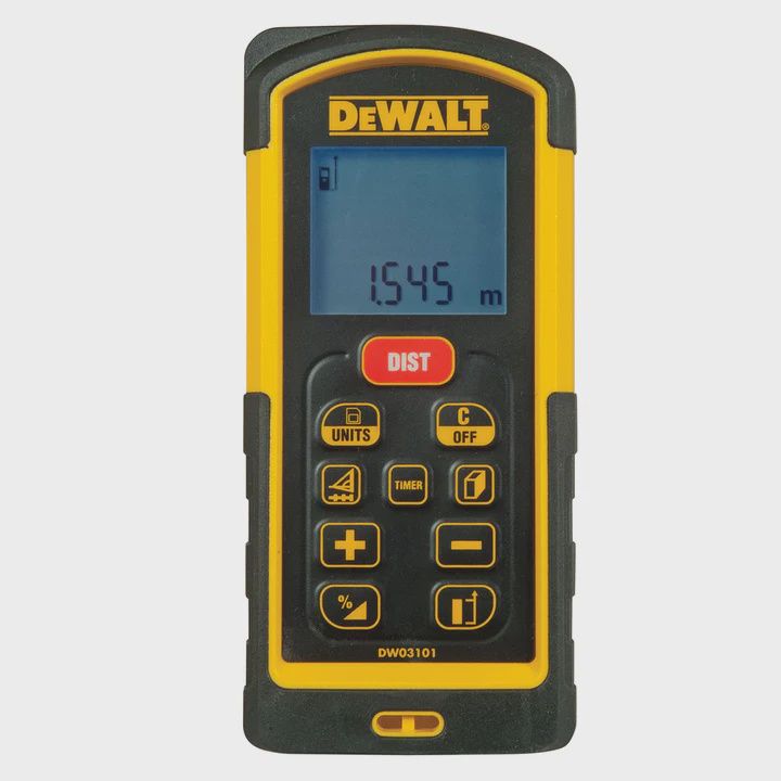 Dewalt DW03101 100m Laser Distance Measure