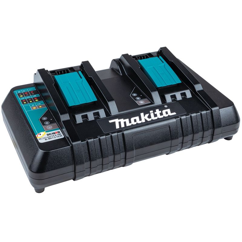 Makita DC18RD 14.4 - 18V LXT Li-ion Twin Port Battery Charger 240V