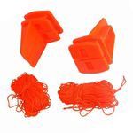 Silverline 18m Strong Heavy Duty Brick Line &amp; Blocks 126894  Strong, High-Visibility,