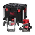 Milwaukee 18V M18 FR12KIT FUEL Brushless 1/2&quot; Router Cutter with Packout Case
