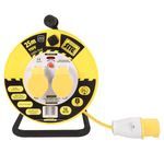 Masterplug 2-Socket Open Cable Reel 25m 110V/16A LVCT2516/2-MP
