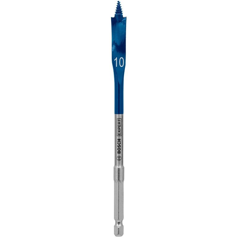 Bosch Expert Selfcut Spade Flat Wood Drill Bit 10 x 152mm Hex Shank 1/4" 2608900311