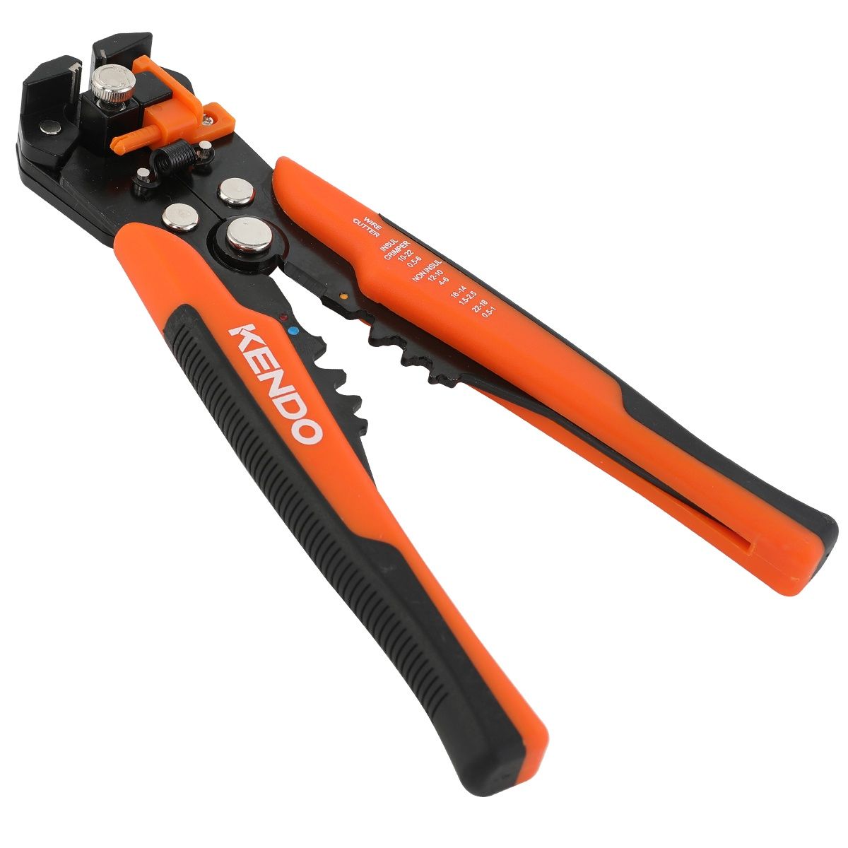 Kendo 200mm Automatic Wire Stripping &amp; Crimping Pliers