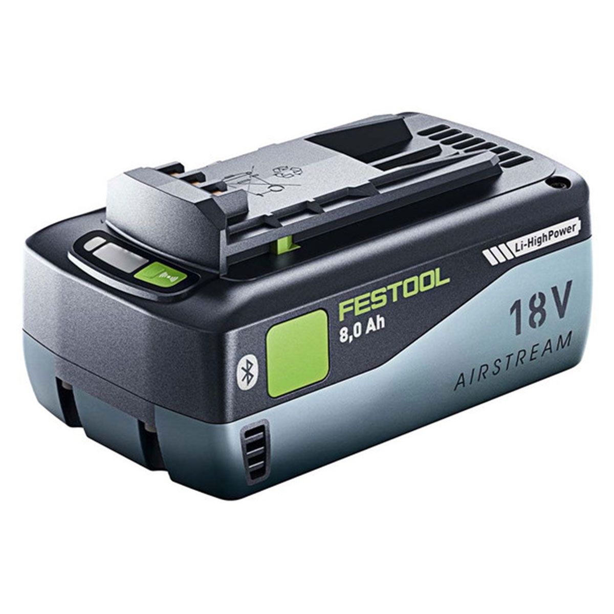 Festool  bp18 18V Li-Ion 8.0Ah High Power Air Stream Battery With Bluetooth 577323