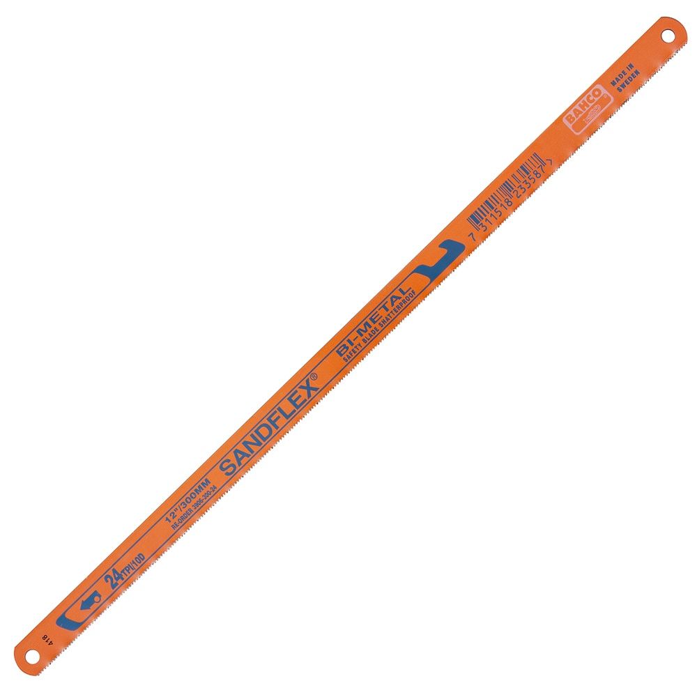 Bahco BAH39061218 3906 Sandflex Bi-Metal Hacksaw Blades 12in x 18tpi