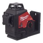 Milwaukee M123PL-0C 12V 360° 3-Plane Green Laser with Case