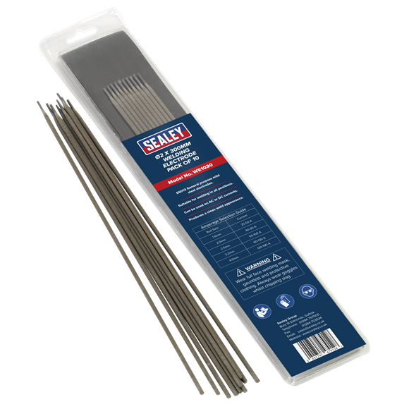 Sealey WE1020 Welding Electrode 2 x 300mm - Pack of 10