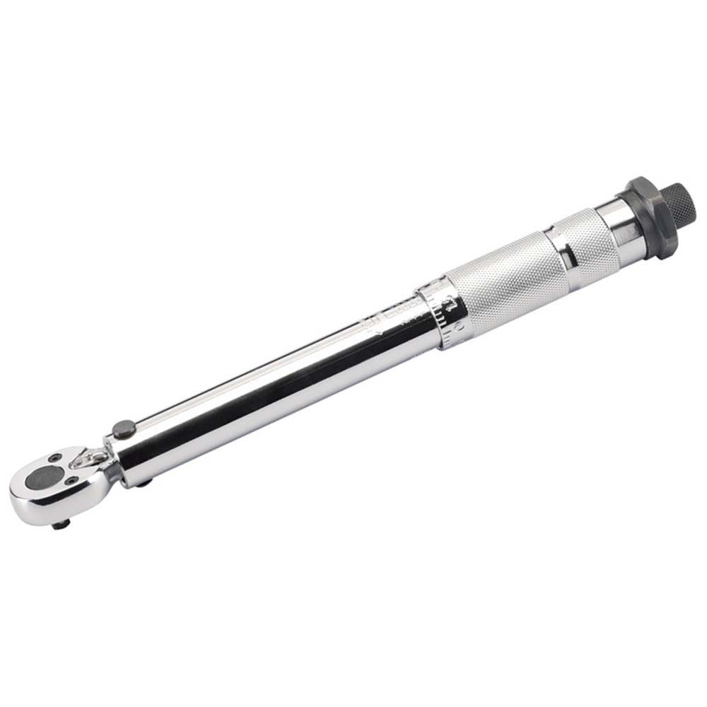 Draper 1/4&quot; Square Drive Torque Wrench 5-25Nm - 78639