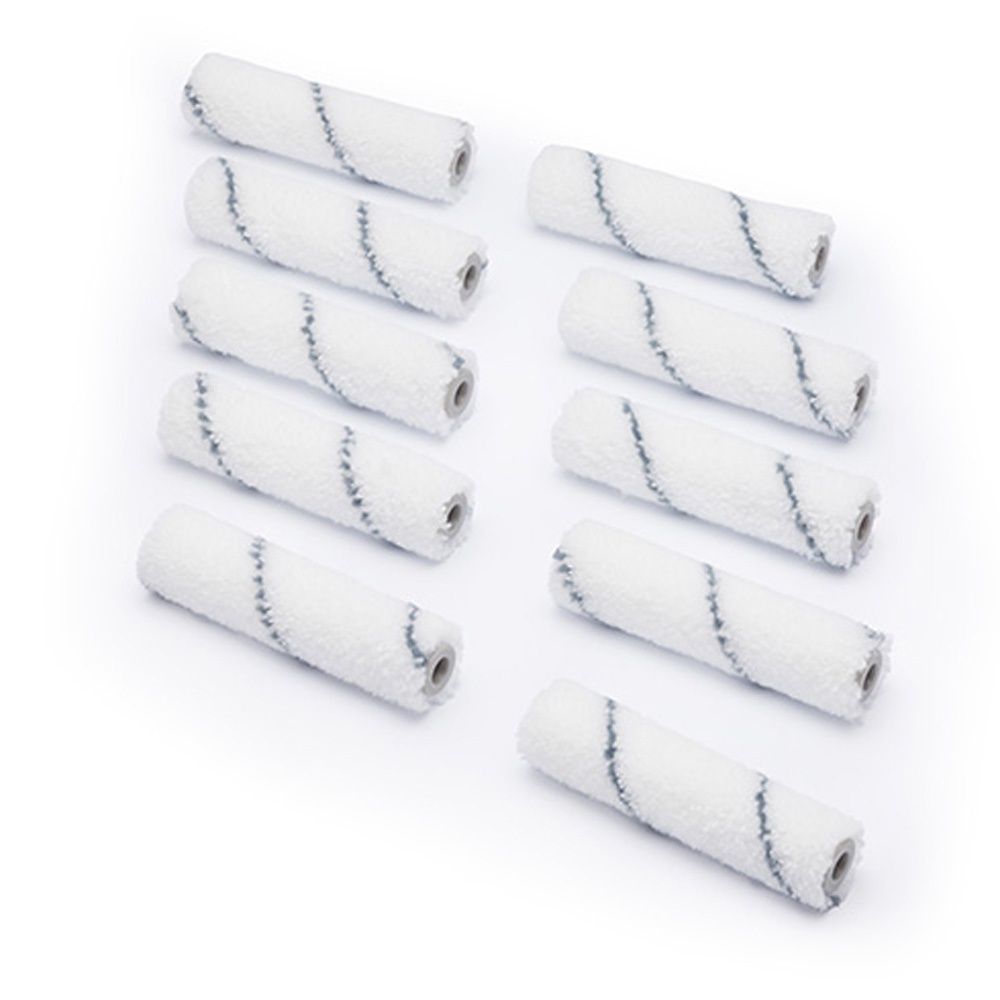 Harris 4&quot; Pack of 10 Short Pile Roller Sleeves Seriously Good For Walls &amp; Ceilings 102012201