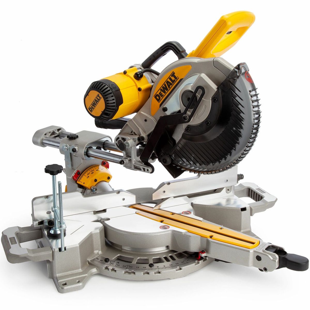 Dewalt DWS727 250mm Double Bevel Slide Mitre Saw With XPS 110V