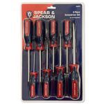 Spear &amp; Jackson Screwdriver Set Of 8 Piece SD8PS