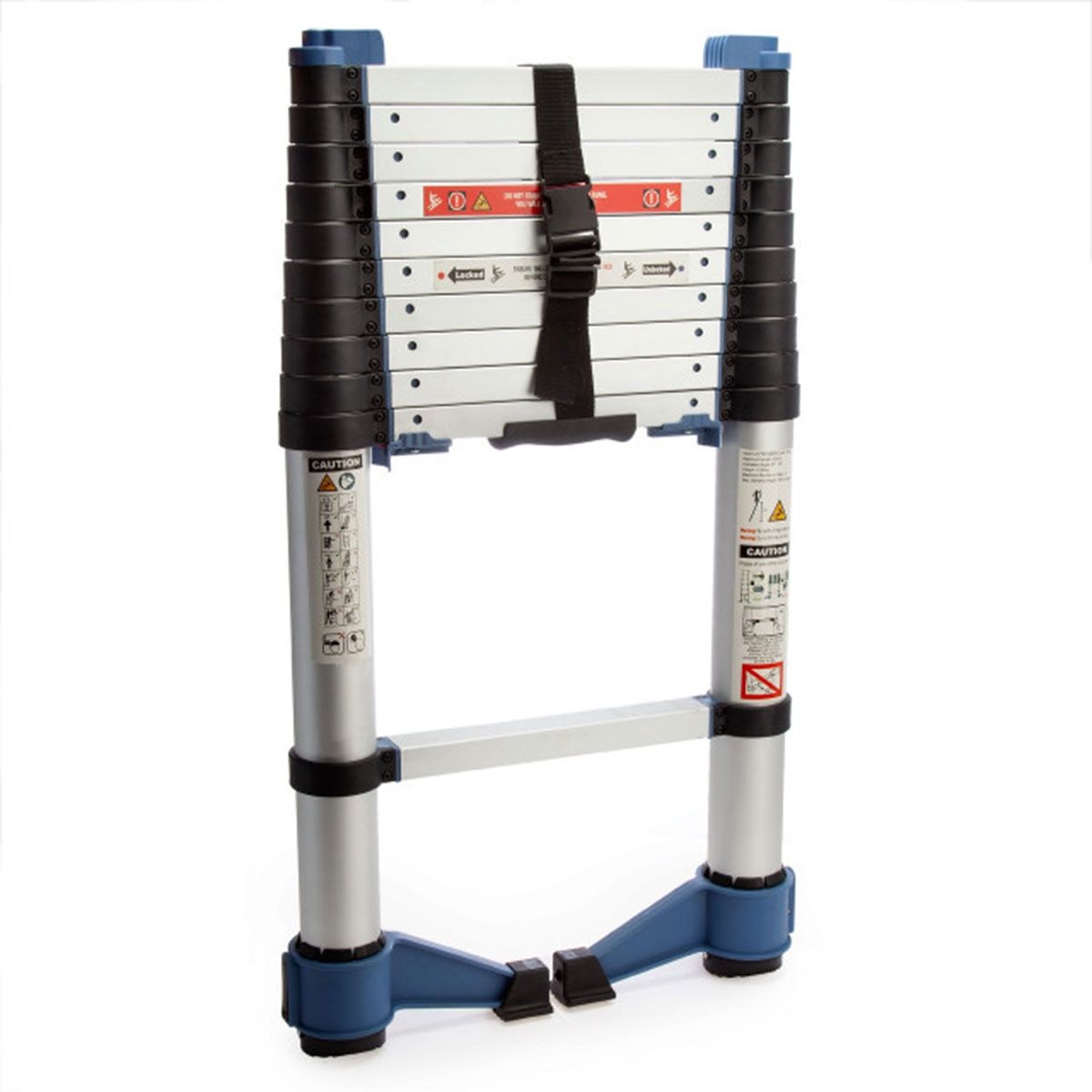 BuildCraft 3.2m Telescopic Task Ladder with Folding Feet SR10102