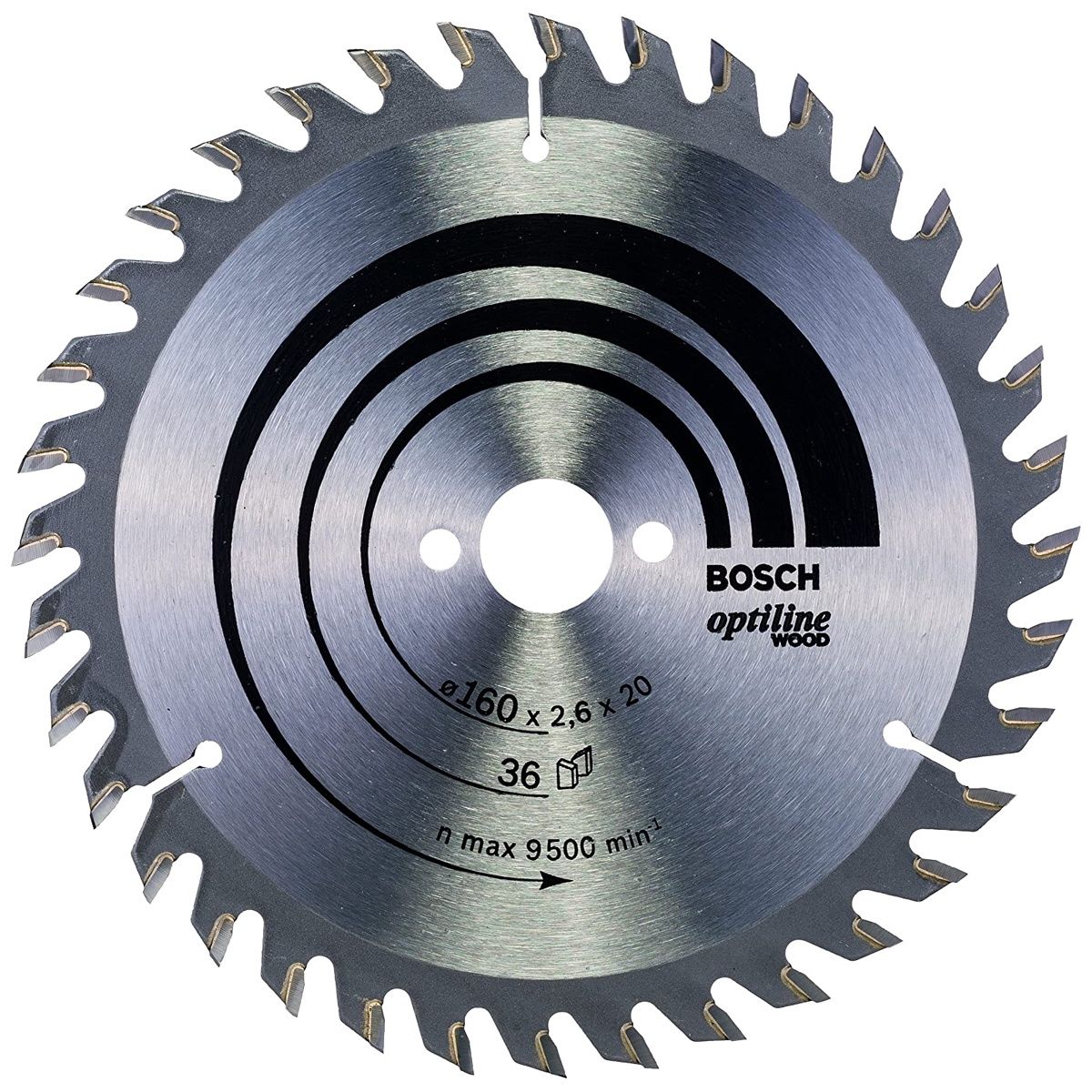 Bosch 160mm 36T Wood Circular Saw Blade Optiline 2608640597