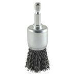 Timco 25SEC Shaft Mount End Brush-Crimp 25mm