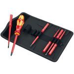 Wera WER003472 Kraftform VDE Kompakt Interchangeable Screwdriver Set of 7 Piece