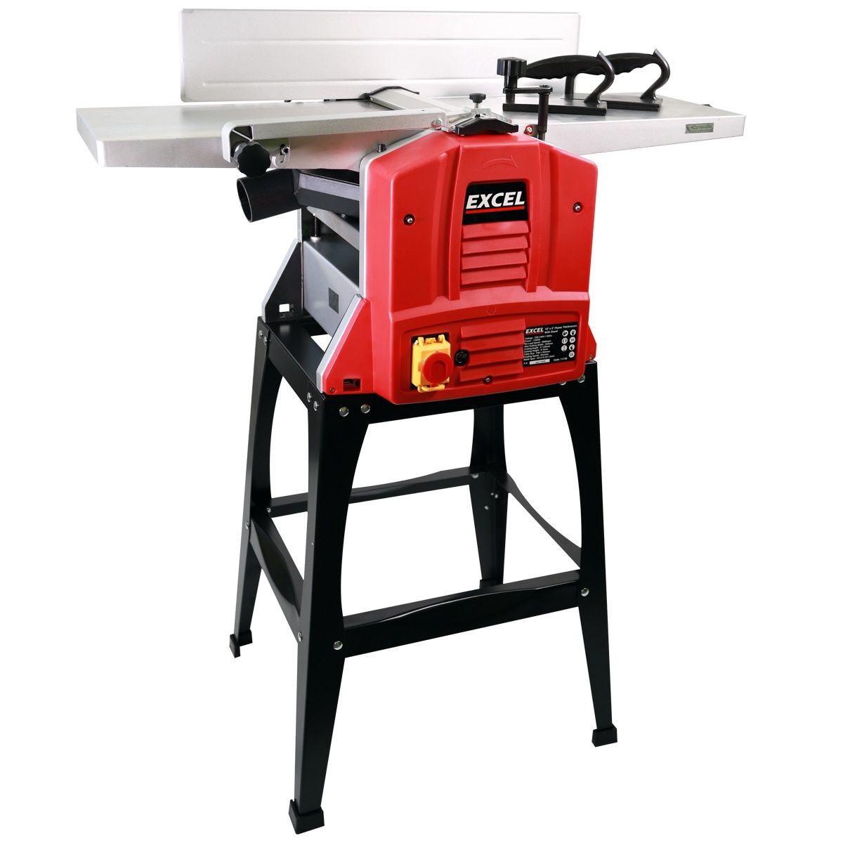 Excel 10&#39;&#39; 250mm Planer Thicknesser 1500W/240V with Stand