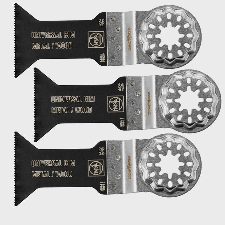 Fein 63502223220 Starlock 55 x 44 mm E-Cut Universal Saw Blade Pack of 3