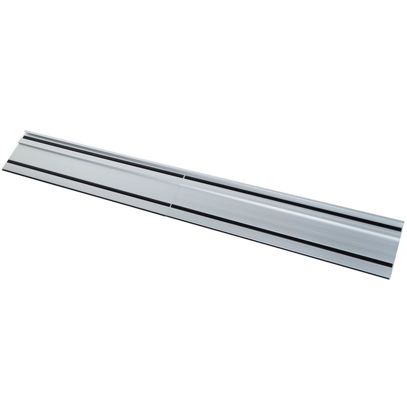 Excel 1.4M Aluminium Plunge Saw Guide Rail (Supplied in 2x700mm plus connector)