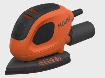 Black&Decker B/DBEW230 55W Mouse Sander + 6 Sanding Sheets