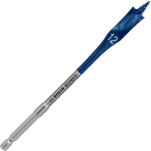 Bosch Expert Selfcut Spade Flat Wood Drill Bit 12 x 152mm Hex Shank 1/4&quot; 2608900312
