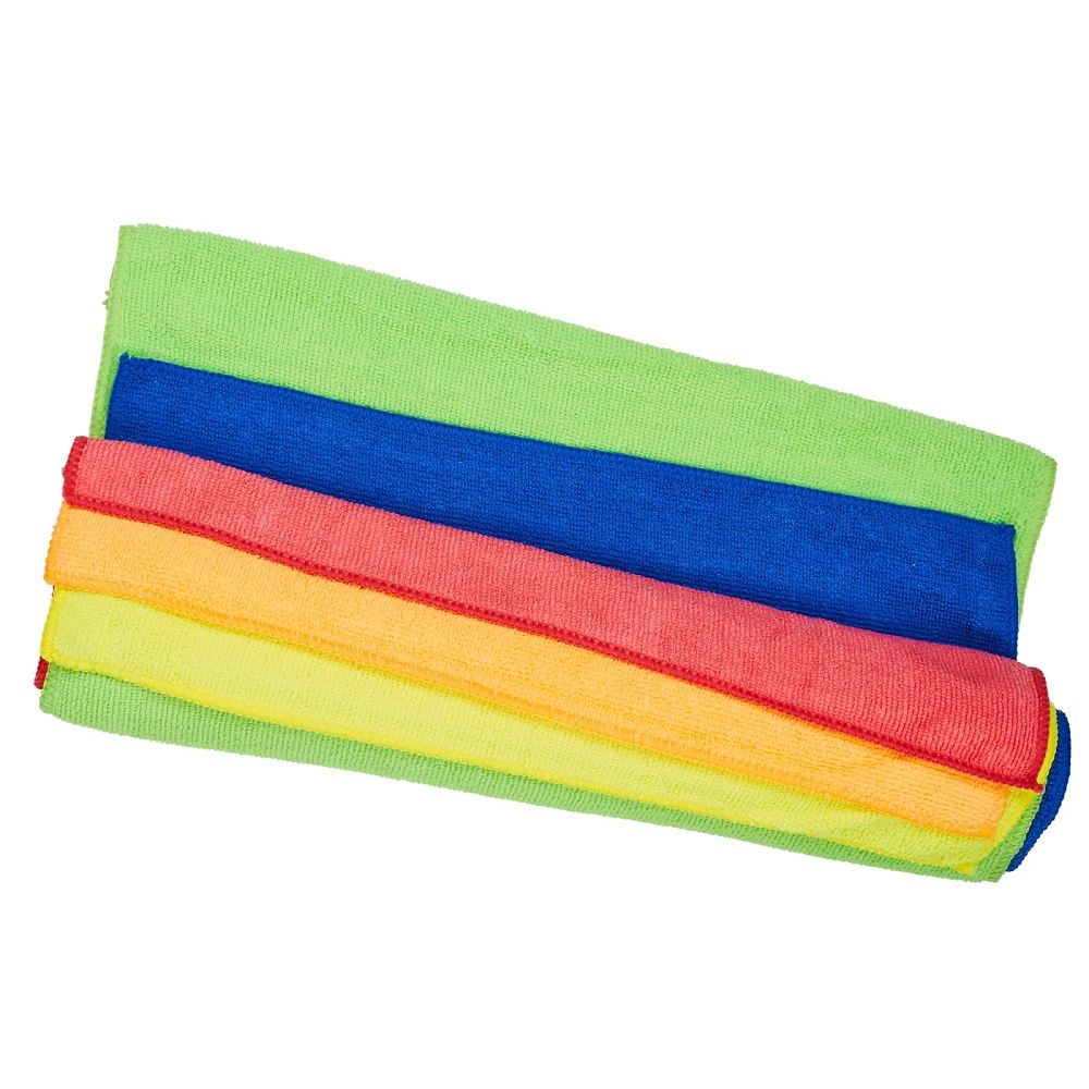 Harris Pack of 5 Microfiber Cleaning Cloths Seriously Good 102114006