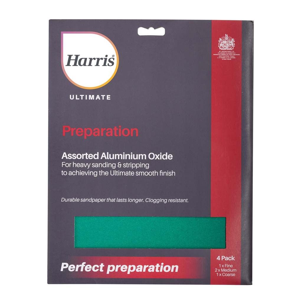 Harris Ultimate Aluminium Oxide Paper Medium 4pk 103064202