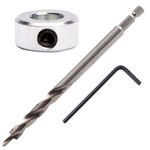 Titman EPHHEXDRILL 3/8&quot; Hex Shank Pocket Hole Drill with Collet &amp; Hex Key