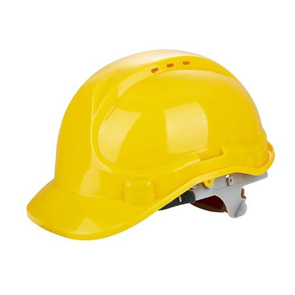 Scan SCAPPESHY Safety Helmet Yellow For Site Workers
