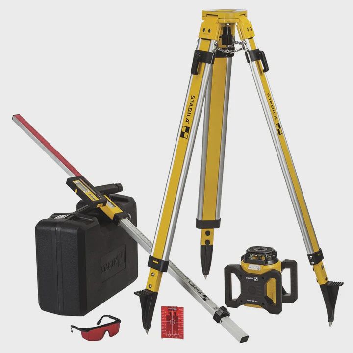Stabila STBLAR160TS LAR 160 Rotation Laser Set, 7 Piece 19241