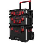 Milwaukee Packout Trolley Toolbox 3 Piece Set 4932464244