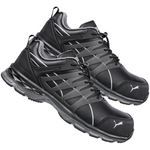 PUMA 643840 Velocity 2.0 Low S3 Safety Shoe Black Size 12