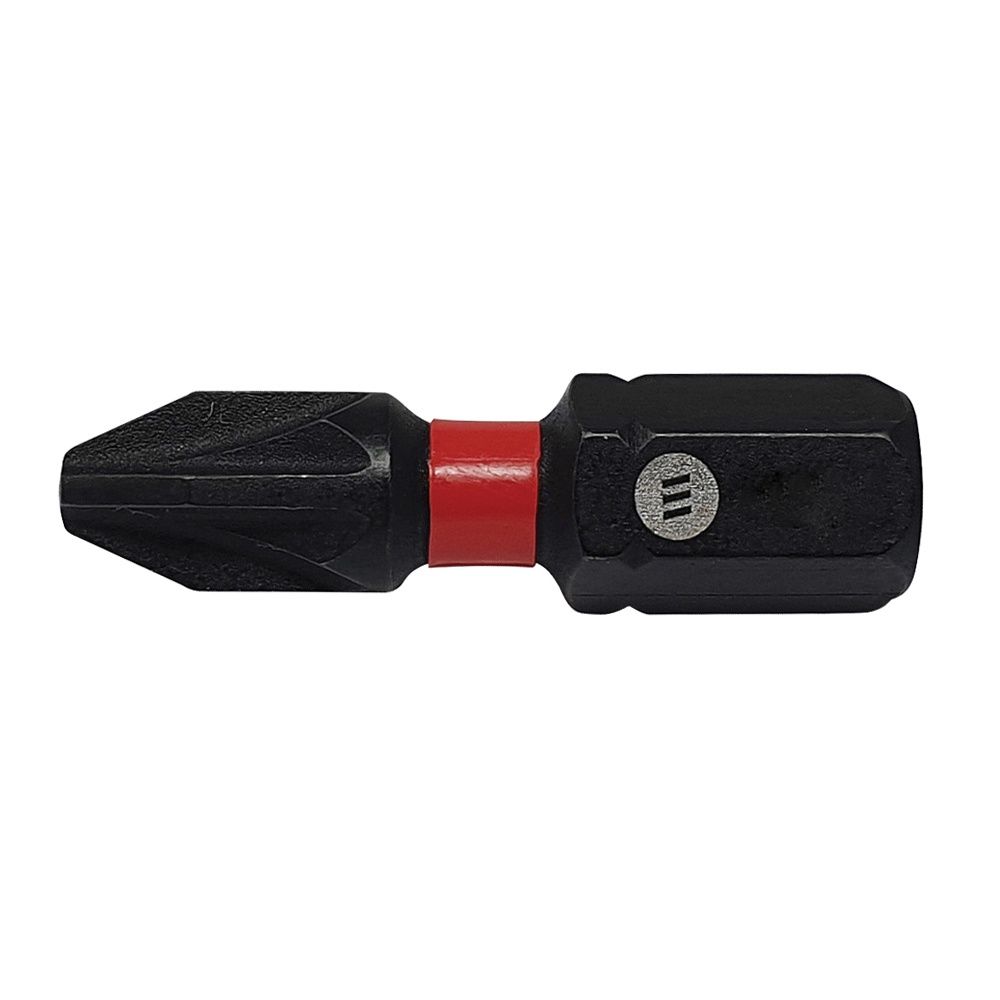 ForgeFix FORFFPZ425 ForgeFast Pozi Compatible Impact Bit PZ4 x 25mm Card of 2