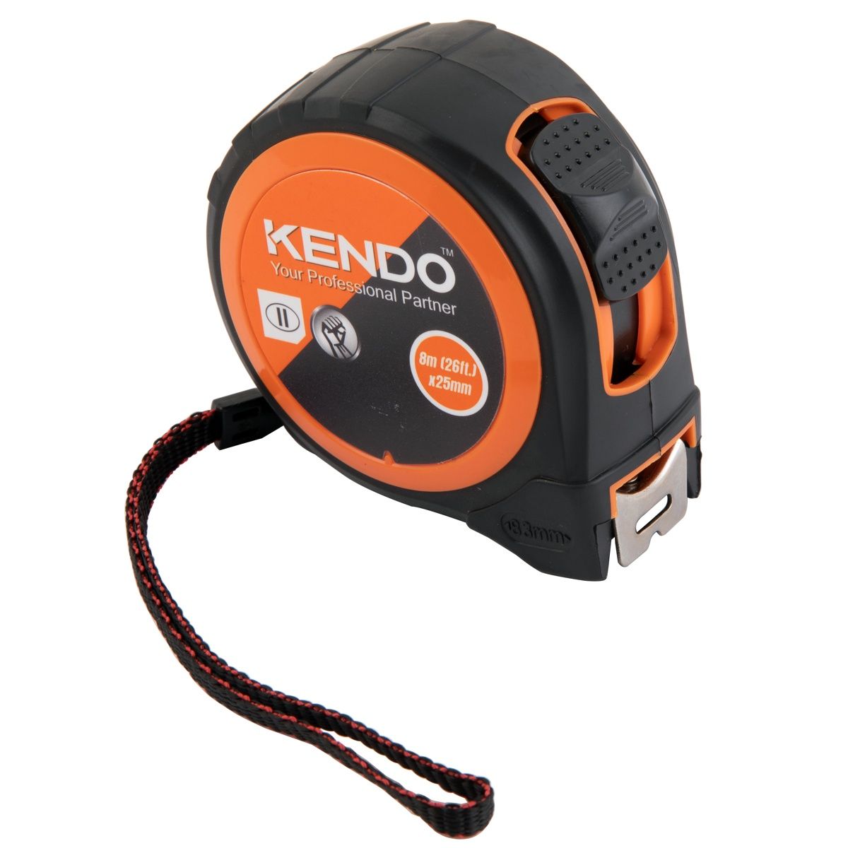 Kendo Metric &amp; Inch Tape Measure 8m/26ft